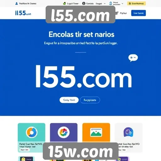 Plataforma l55.com testa novas funcionalidades em seu design